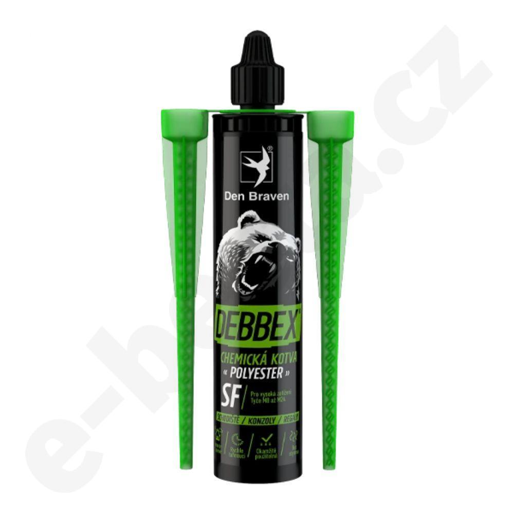Chemická kotva POLYESTER SF bez styrenu - 300ml - Den Braven
